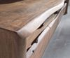 Lowboard Live-Edge 230 cm Akazie massiv Braun 4 Schübe Bild 2