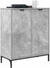 vidaXL Sideboard Beton Grau 69,5 x 33 x 82 cm Holzwerkstoff 883427 Bild 3