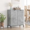 vidaXL Sideboard Beton Grau 69,5 x 33 x 82 cm Holzwerkstoff 883427 Bild 4