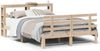 vidaXL Bettgestell mit Kopfteil ohne Matratze 140x200 cm 3306112 Bild 2