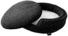 Hundebett Duo Merinowolle Ø 40 cm Farbe: Schwarz Bild 2