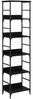 vidaXL Bücherregal Schwarz Eichen-Optik 50 x 33 x 188,5 cm 882759 Bild 2