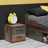 Nachtkonsole >Vyronas< in Old Wood Vintage - 37,6x38,6x34,7cm (BxHxT) Bild 2