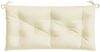 vidaXL Gartenbank-Auflage Creme 100x50x7 cm Oxford-Gewebe 361566 Bild 4