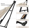 TLGREEN Hängematte mit Gestell,Premium Hängematten-Gestell-Set – 2-in-1, (Faltbar, Verstellbar, Stabiler Gartenhängematte, 231x89cm, Bis 200 kg, für Garten Balkon Camping Indoor, Tragetasche) Bild 4