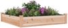 vidaXL Hochbeet mit Einsatz 120x120x25 cm Massivholz Tanne 364292 Bild 3