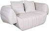 Livin Hill 'Nua' Sofa, Velours-Gewebe weiß, 90 x 70 x 160 cm Bild 2