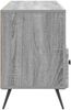 vidaXL TV-Schränk Graues Sonoma 102 x 34,5 x 50 cm Holzwerkstoff 895601 Bild 5