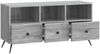 vidaXL TV-Schränk Graues Sonoma 102 x 34,5 x 50 cm Holzwerkstoff 895601 Bild 3