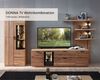 Wohnconcept Wohnwand Donna Wohnwand, 310x207x50 (BxHxT) Echtkork Absetzung, (3-St), Beleuchtung optional, Softclose, Vitrine L/R verwendbar Bild 2