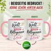 Momentals Tasse Beste Kollegin – Die Welt braucht mehr Kolleginnen wie Dich – Geschenk, Gratis Versand · Links-&Rechtshänder · Spülmaschinenfest Bild 4