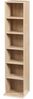 CD Regal Tynset 90x20x20 cm mit 6 Fächern Sonoma-Eichenoptik [en. casa] Bild 2
