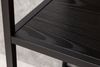 riess-ambiente Standregal SLIM LINE 185cm schwarz, Einzelartikel 1-tlg, Wohnzimmer · Esche-Design · Metall · mit Ablage · Industrial Bild 3
