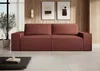 Vente-unique - AMELIA Sofa Stoff Rot - B 102 cm x H 85 cm x L 257 cm Bild 4