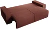 Vente-unique - AMELIA Sofa Stoff Rot - B 102 cm x H 85 cm x L 257 cm Bild 3