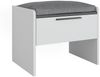 Esszimmerbank Roman Weiß 53.5 x 41.1 cm mit 1 Schublade Vicco Bild 5