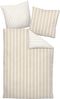 Satin-Bettwäsche 135 x 200 cm Beige / modernclassic, Baumwolle, Beige Bild 3