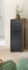 welltime Unterschrank FLORENZ, Höhe 80 cm, 1 Tür, 1 Schubkasten (1-St, TOPSELLER) Türanschlag wechselbar, hochwertige MDF Front, Badschrank, Bad Bild 2