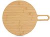 ZELLER 25722 Schneide-/ Servierbrett aus Bambus mit Griff, ca. 40,8 x 30,0 x 1,5 cm Bild 3