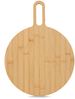 ZELLER 25722 Schneide-/ Servierbrett aus Bambus mit Griff, ca. 40,8 x 30,0 x 1,5 cm Bild 2