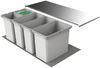 Abfallsorter Cox Box 2T/1000-5 mit fünffach Trennung inkl. Biodeckel für 100 cm Schrankbreite / Abfalleimer / Abfallsammler / Mülleimer Bild 1