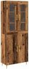 vidaXL Highboard 2 pcs Altholz Holzwerkstoff 3334346 Bild 2