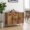 vidaXL Sideboard Altholz 89 x 34,5 x 60 cm Holzwerkstoff 894893 Bild 4