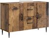 vidaXL Sideboard Altholz 89 x 34,5 x 60 cm Holzwerkstoff 894893 Bild 3