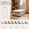 Best for Home Boxspringbett Trinity K-10 mit Bettkasten & 7 cm Topper, Einzelbett H3 (70x200 80x200 90x200 100x200 cm), Verschiedene Liefermöglichkeiten, TOP Preis-Leistungs-Verhältnis Bild 3
