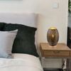 Tischlampe Wohnzimmer Tischleuchte Schlafzimmer Metall schwarz gold 24002S Bild 3
