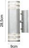 KONSTSMIDE No. 7516-320 Aussenwandleuchte Modena 2-flammig GU10 galvanisiert IP44 Bild 3