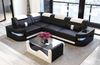 Sofa Dreams Ecksofa Ledercouch Sofa Leder Como L Form Ledersofa, Couch, mit LED, wahlweise mit Bettfunktion als Schlafsofa, Designersofa Bild 5