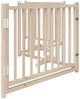 vidaXL 4-tlg. Hundetor mit Tür Faltbar 320 cm Massivholz Tanne 352273 Bild 5