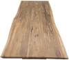 Bellary Esstisch mit U-untergestell 180x90x76 cm schwarz/natur Bild 3