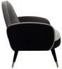 Zuiver Sessel Retro Sessel Cocktailsessel SAM Schwarz Lounger Bild 2