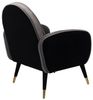 Zuiver Sessel Retro Sessel Cocktailsessel SAM Schwarz Lounger Bild 3