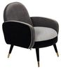 Zuiver Sessel Retro Sessel Cocktailsessel SAM Schwarz Lounger Bild 4