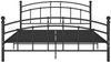 Bettgestell Schwarz Metall 160x200 cm [324979] Bild 3
