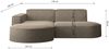 Kaiser Möbel Ecksofa Designer MODENA STUDIO L stoff Poso, Neve, Quelle Bild 3