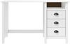 vidaXL Schreibtisch Hill mit 3 Schubladen 120x50x74 cm Kiefernholz 288996 Bild 2