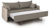 Dmora 3-Sitzer Schlafsofa Avellana, Schlafsofa fürs Wohnzimmer, gepolstert, abnehmbar, 100 % Made in Italy-Qualität, 205x86 h80 cm, Taube Bild 4