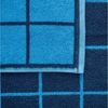 Egeria Duschtuch Karino, Frottier (1-St), modern kariert, hellblau, dunkelblau Bild 3