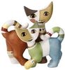 Goebel Figur Rosina Wachtmeister - Minikatzen Mio e Bea, Biskuitporzellan, Bunt, 7. 5 cm, 31400841 Bild 4