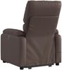 vidaXL Massagesessel mit Aufstehhilfe Elektrisch Braun Kunstleder 3204909 Bild 5