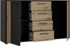 FORTE Sideboard Cardigan, Sideboard, 2 farbig, Stauraum, Schubkasten, Soft Close,Breite 142,6cm Bild 4