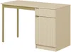 Vente-unique - MILIAKI Büromöbel Holz, Platte Beige - B 55 cm x H 75 cm x L 120 cm Bild 5