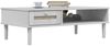 vidaXL Couchtisch SENJA Rattan-Optik Weiß 100x55x33 cm Kiefernholz 358047 Bild 3