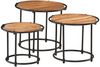 Couchtische, Sofatische 3 Stk. Massivholz Akazie Bild 2