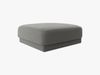 Micadoni Hocker Miley 1-Sitzer Samt Bluvel Hellgrau Bild 2