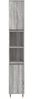 vidaXL Badschrank Grau Sonoma 30x30x190 cm Holzwerkstoff 831530 Bild 5